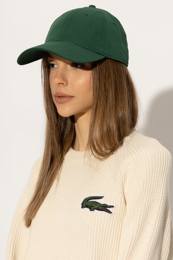 绿色logo棒球帽Lacoste - GenesinlifeShops 中国- Lacoste персикові